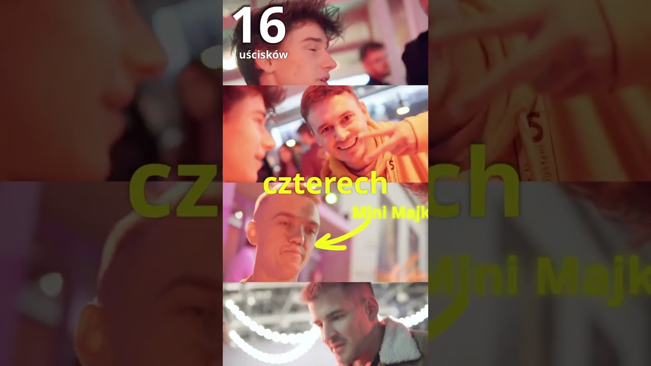 Uściskuję rękę 100 TOPOWYM YOUTUBEROM - Mini Majk