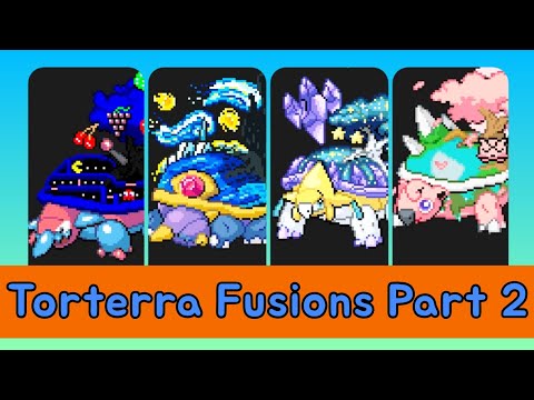 Torterra Fusions Pokemon Infinite Fusions make new Pokemon generator fusion calculator part 2