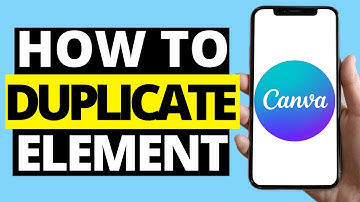 How To Duplicate Element / Text On Canva Mobile App