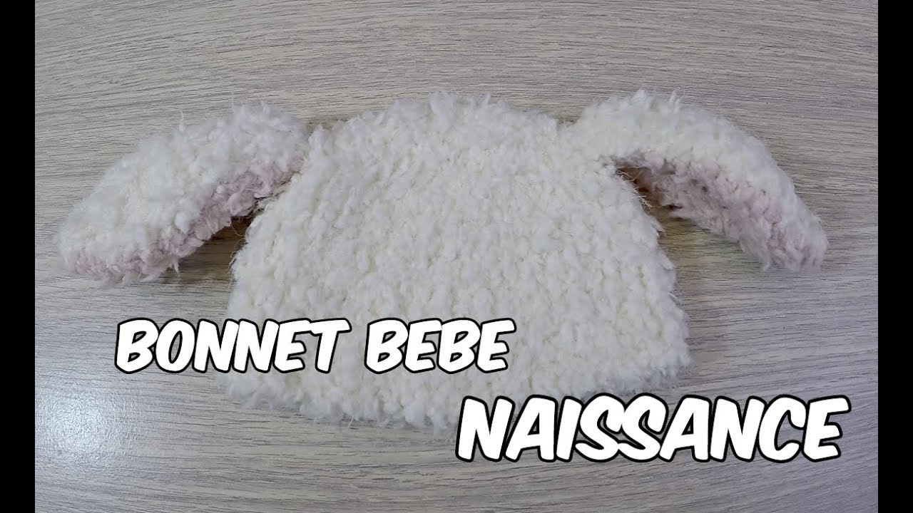 Tricoter Un Bonnet Bebe Naissance Facilement Youtube