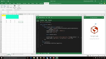Build 2017 Experiment with Script Lab to learn the JavaScript API for Office