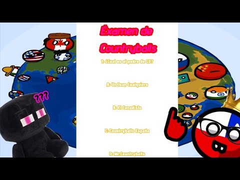 LE HICE UN ÉXAMEN DE COUNTRYBALLS A MI AMIGO @ZELXN-N | Chileno Ball