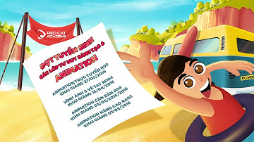 RED CAT ACADEMY TUYỂN SINH CÁC KHOÁ TƯ DUY SÁNG TẠO VÀ ANIMATION MÙA HÈ 2016