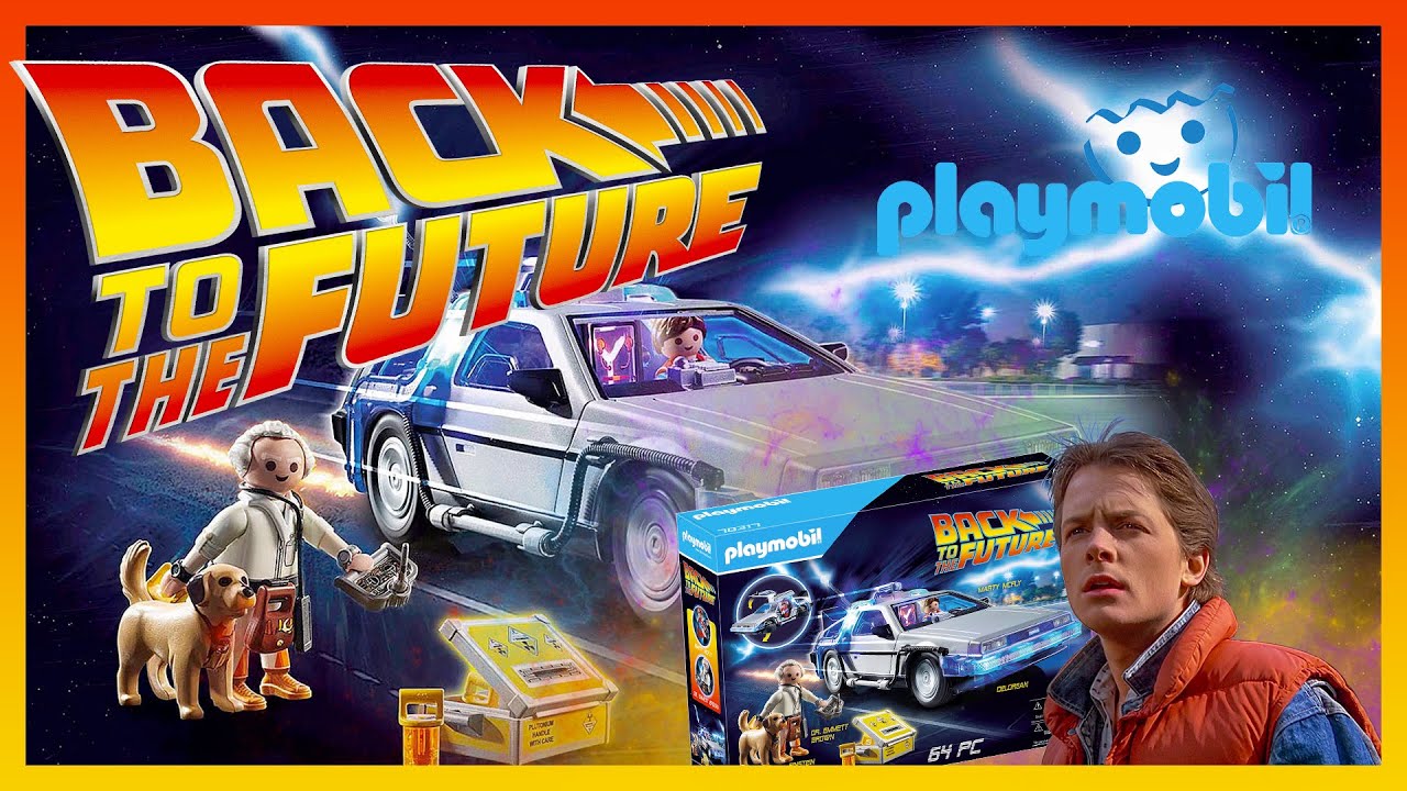 70317 - Playmobil Retour vers le futur - DeLorean Playmobil : King