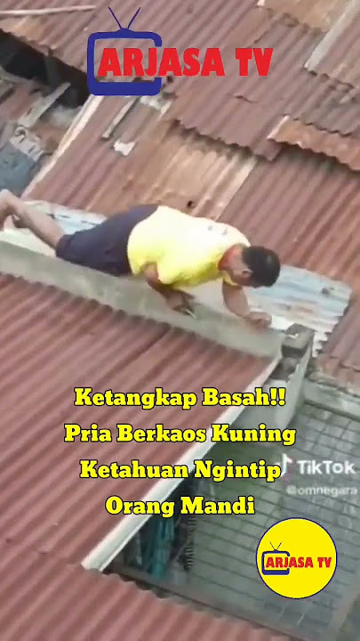 Pria Ini ketahuan ngintip orang mandi #shorts #ytshorts #ketahuan