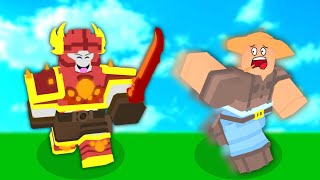 Spawn Killing With *NEW OP ARMOR* In Roblox Bedwars...