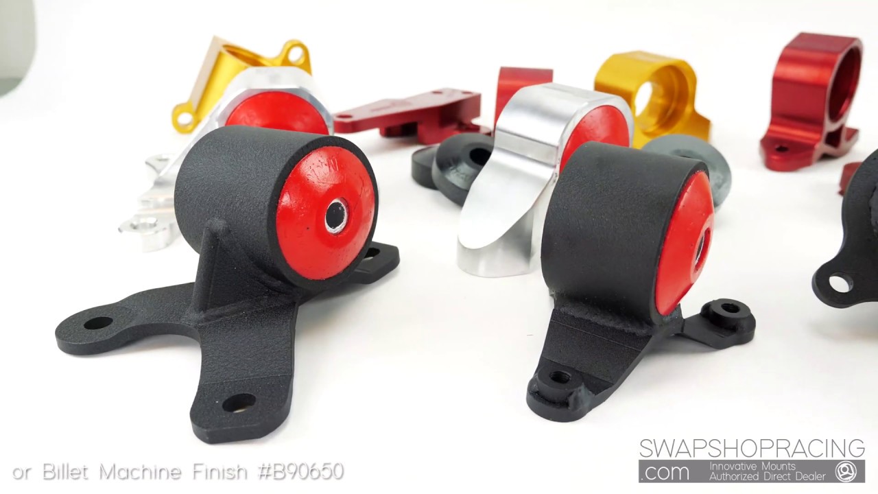 Innovative Mounts 0206 RSX / 0205 Civic Si Motor Mount Kit YouTube