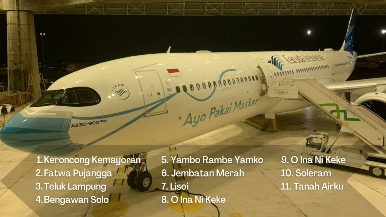 GARUDA INDONESIA THEME SONG - Kumpulan Lagu Daerah II dan Lagu Tanah Airku