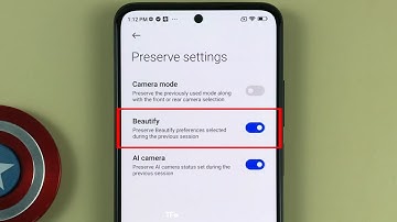 How to keep the beauty settings in the camera previously installed Xiaomi Redmi Note 11 Android 12