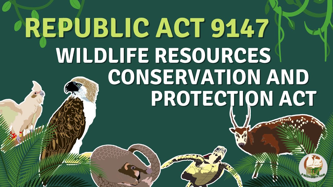 RA 9147 Wildlife Resources Conservation and Protection Act - YouTube