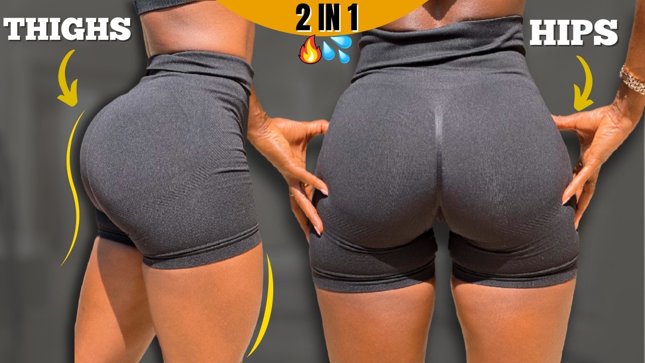 ТРЕНИРОВКА ДЛЯ БОЛЕЕ ШИРОКИХ И ТОЛСТЫХ БЕДЕР~Получите КРУГЛЫЕ ЯГОДИЧНЫЕ МЫШЦЫ дома, без оборудования