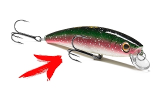 Воблер Арк Минноу Страйк про,  Strike Pro Arc Minnow воблеры для ловли щуки и окуня на спиннинг
