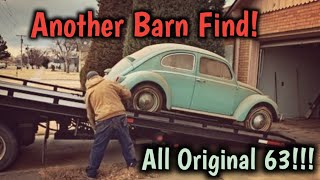 All Original 1963 VW Bug!!