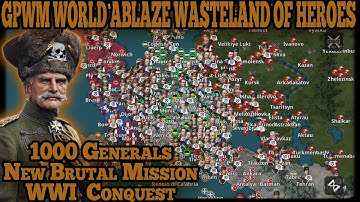 GREAT PATRIOTIC WAR WORLD ABLAZE  MOD 1.6 Wasteland Of Heroes Update