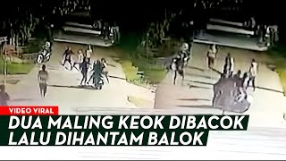 MOTORCYCLE THEFT OUT BY RESIDENTS! Watch the Moments the Thief Was Trapped by Residents