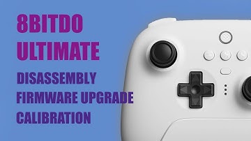 Demontage, firmware-upgrade en kalibratie - 8BitDo Ultimate Controller
