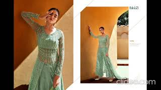 RAAZI VERNA SOFT NET EMBROIDERY DESIGNER SALWAR SUIT screenshot 1
