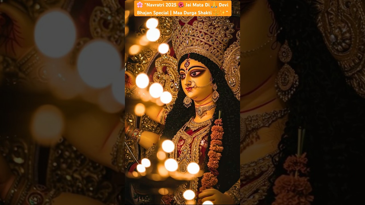 🌸 “Navratri 2025 🌺 Jai Mata Di 🙏 Devi Bhajan Special | Maa Durga Shakti 🔱✨”