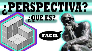 ▶INTRODUCCION a la PERSPECTIVA  ⫷conceptos básicos⫸  , , y  PUNTOS DE FUGA  Que FACIL ENTENDER✅