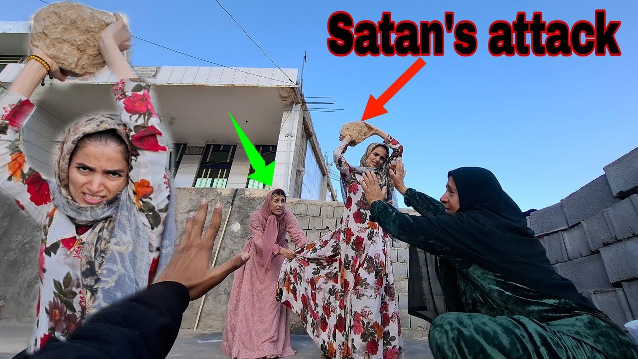 😱🚨Беспомощные жертвы: Жестокое нападение женщины на пожилую женщину и девочку-сироту