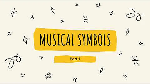 Musical Symbols Part 1