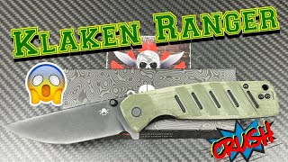 Klaken Ranger liner lock flipper Designed for heavy tasks