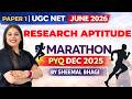 UGC NET JUNE 2026 Paper 1 RESEARCH APTITUDE MARATHON | DEC 2025 PYQ DISCUSSION| | Sheemal MAM #net