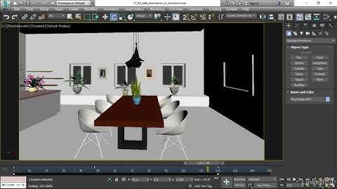 3ds Max - Editing animation in the Timeline (Lesson 81)