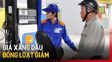 Giá xăng dầu đồng loạt giảm | Tin tức