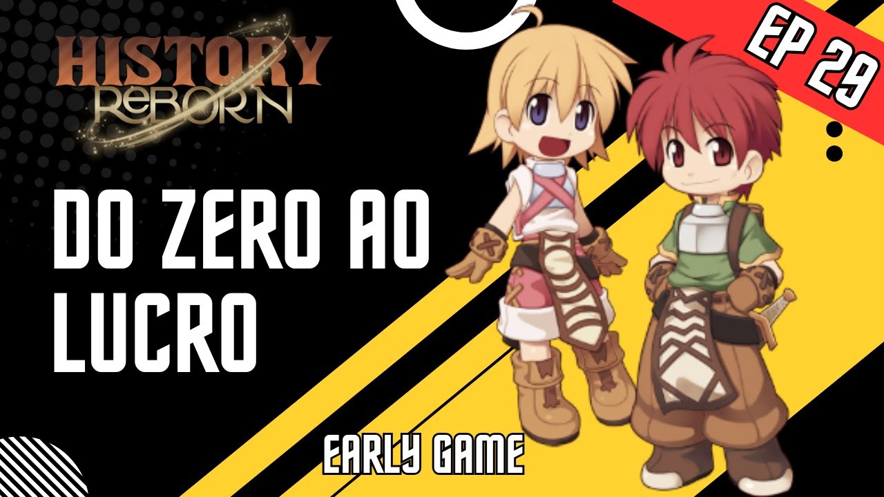 Conta do Zero |  History Reborn |  Ragnarok Online |  EP 29 |  para Iniciantes Rag Live Gameplay