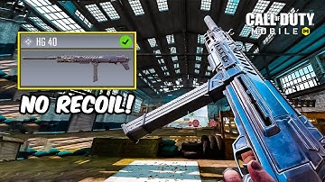 HG 40 NO RECOIL ON COD MOBILE