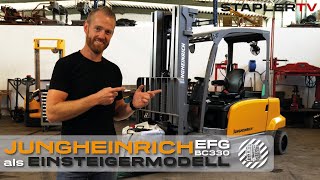 Jungheinrich EFG BC 330 | StaplerTV by Forklift Life