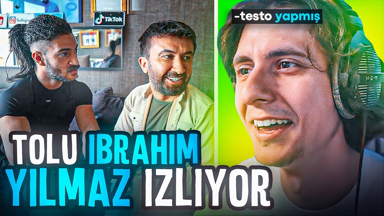 TOLUNAY ÖREN TESTO TAYLAN İBRAHİM YILMAZ EV ZİYARETİ İZLİYOR