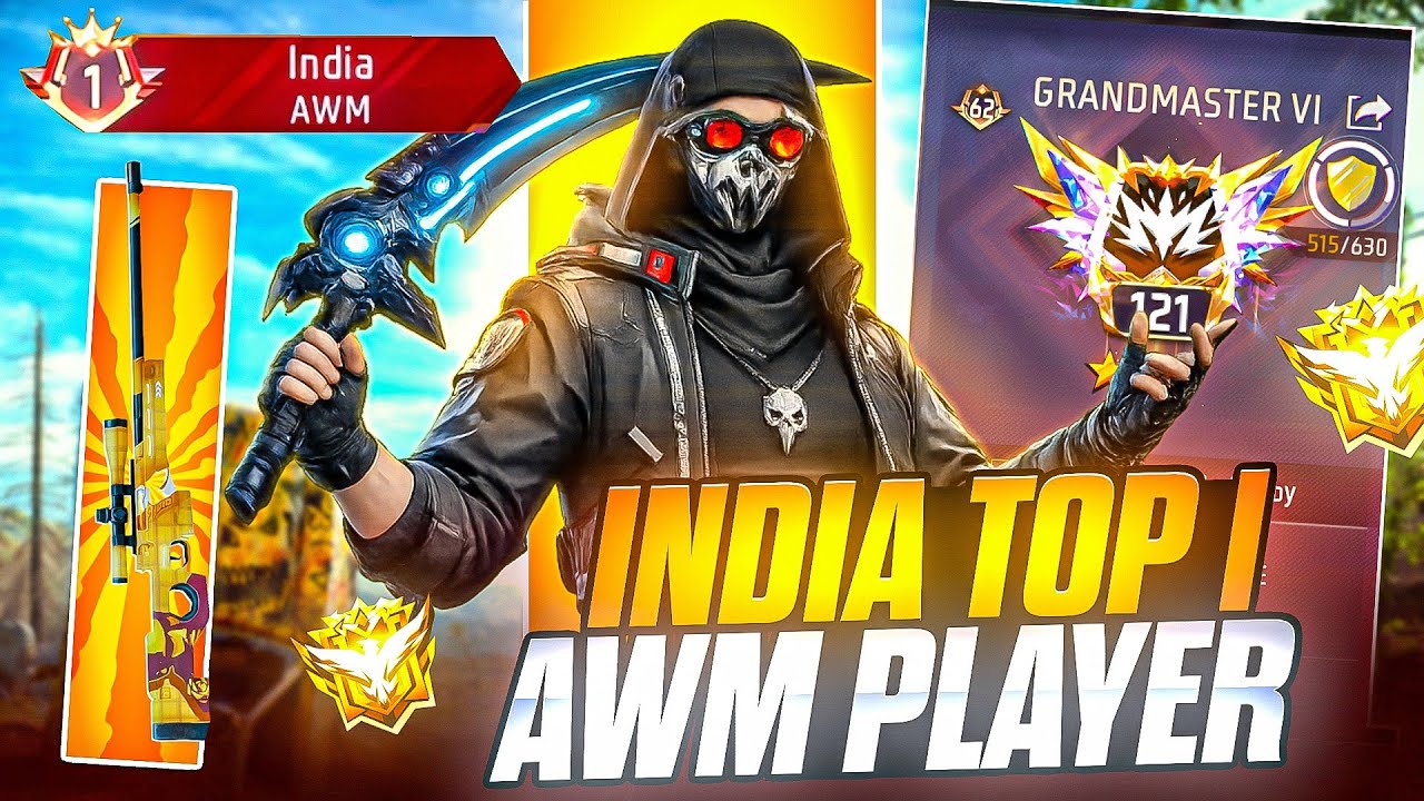 NEW SEASON CS RANK INDIA TOP 1 AWM☠️ ft. @Gautamlive01 - YouTube