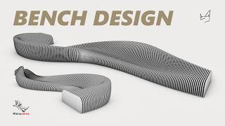 How to Model a Parametric Bench in Rhino 3D