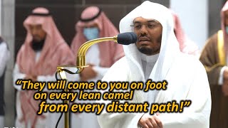 Beautiful Recitation from Surah Hajj | Sheikh Yasser Dossary