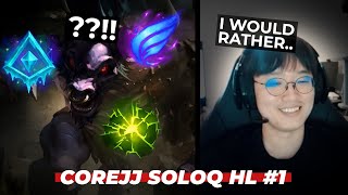 CoreJJ - &quot;Glacier, Phase Rush, and Aftershock.. I would rather..&quot; | CoreJJ Soloq HL #1