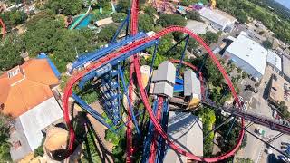 SheiKra front seat on-ride - Busch Gardens Tampa