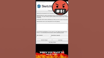 "Troubleshooting SketchUp: Conquering Common Errors!"#shorts