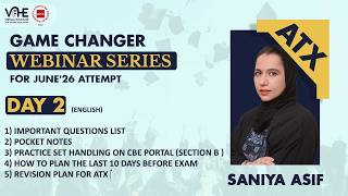 ACCA ATX Eng Day 2 Game Changer Webinar Series June'26 | Pass APM First Attempt | Success Strategy