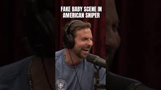 Bradley Cooper fake baby scene in American Sniper #shorts #podcast #funny