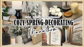 COZY FARMHOUSE SPRING DECORATE WITH ME│SIMPLE SPRING DECORATING IDEAS FOR YOUR HOME│SPRING DECOR