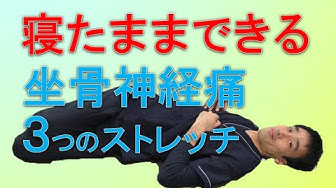 坐骨神経痛ストレッチ Youtube