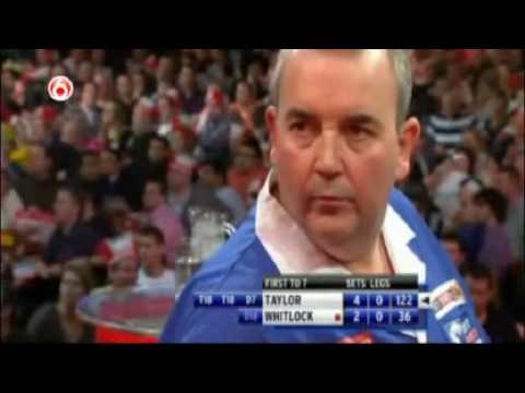 Phil Taylor vs. Simon Whitlock World Darts Champion 2010- Bull and High checkouts