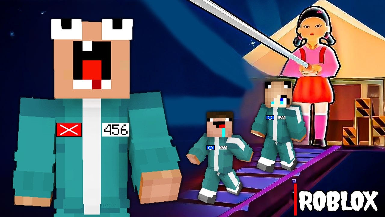 2 НУБА И ДЕВУШКА ПРО ИГРАЮТ В ИГРУ КАЛЬМАРА 3 В РОБЛОКС !