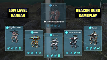 War Robots Ares, Hades, Fenrir, Ao Jun, Leech BR Gameplay
