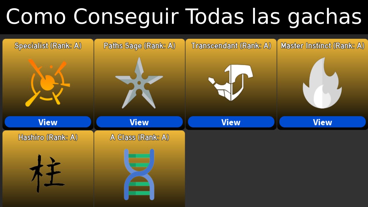 Como Conseguir todas las gachas en Anime Fighting Simulator: Endless