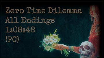 Zero Time Dilemma [All Endings, PC] in 1:08:48