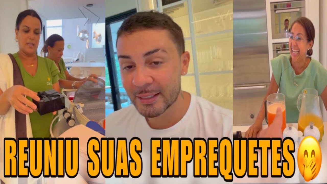 CARLINHOS MAIA REUNIU SUAS FUNCIONÁRIAS PRA CONTAR A NOVIDADE E GANHOU PRESENTES🤭😂😂