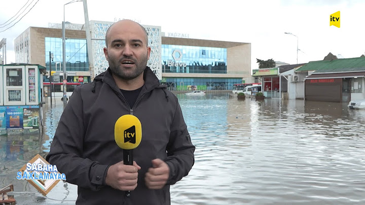 Yağışın suyu Bakıda yolları iflic etdi - 2 NƏFƏR TUNELDƏ BOĞULUB ÖLDÜ